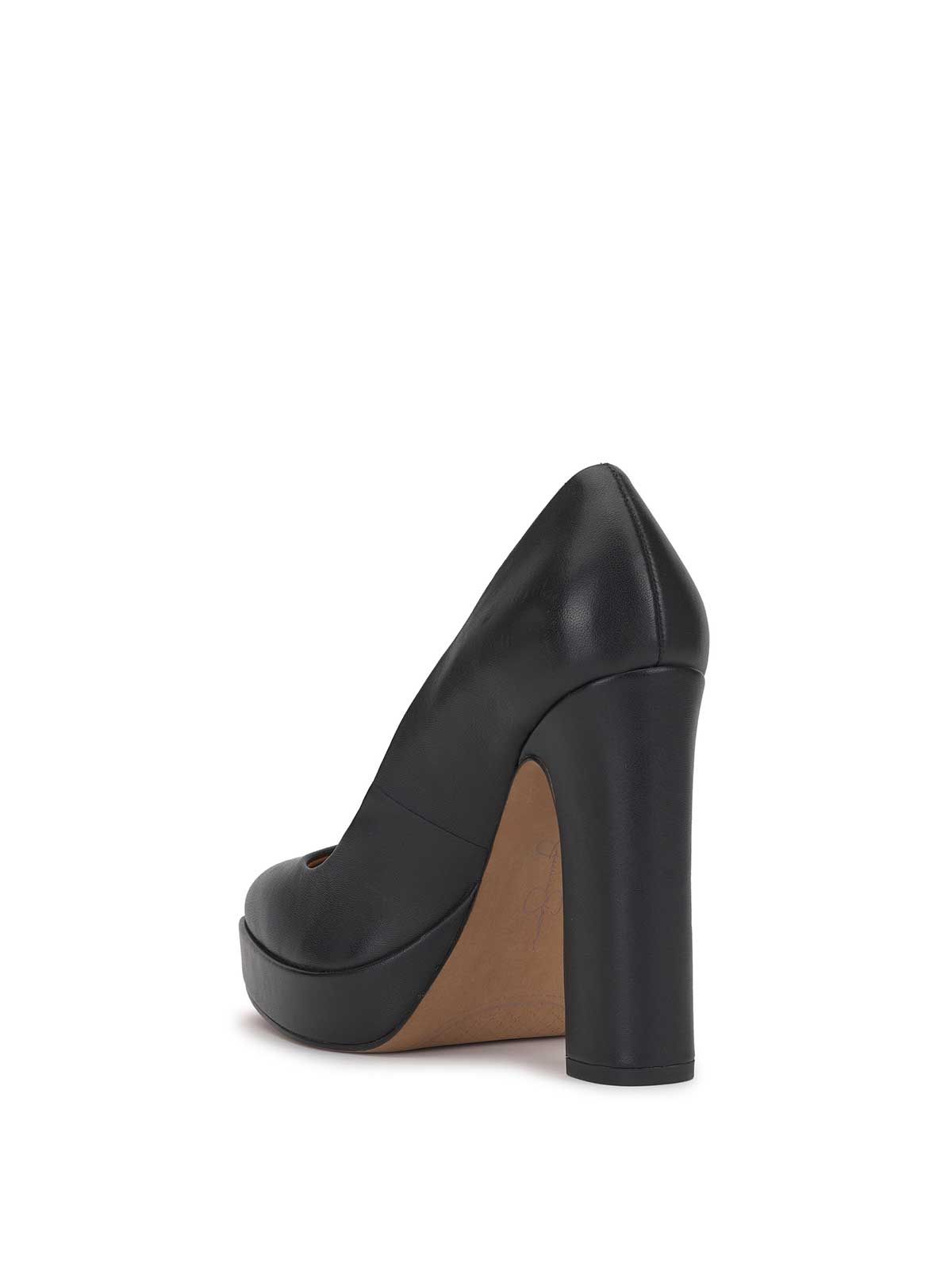 Glynis Platform Pump in Black Silk sold by Jessica Simpson product image thumbnail 3