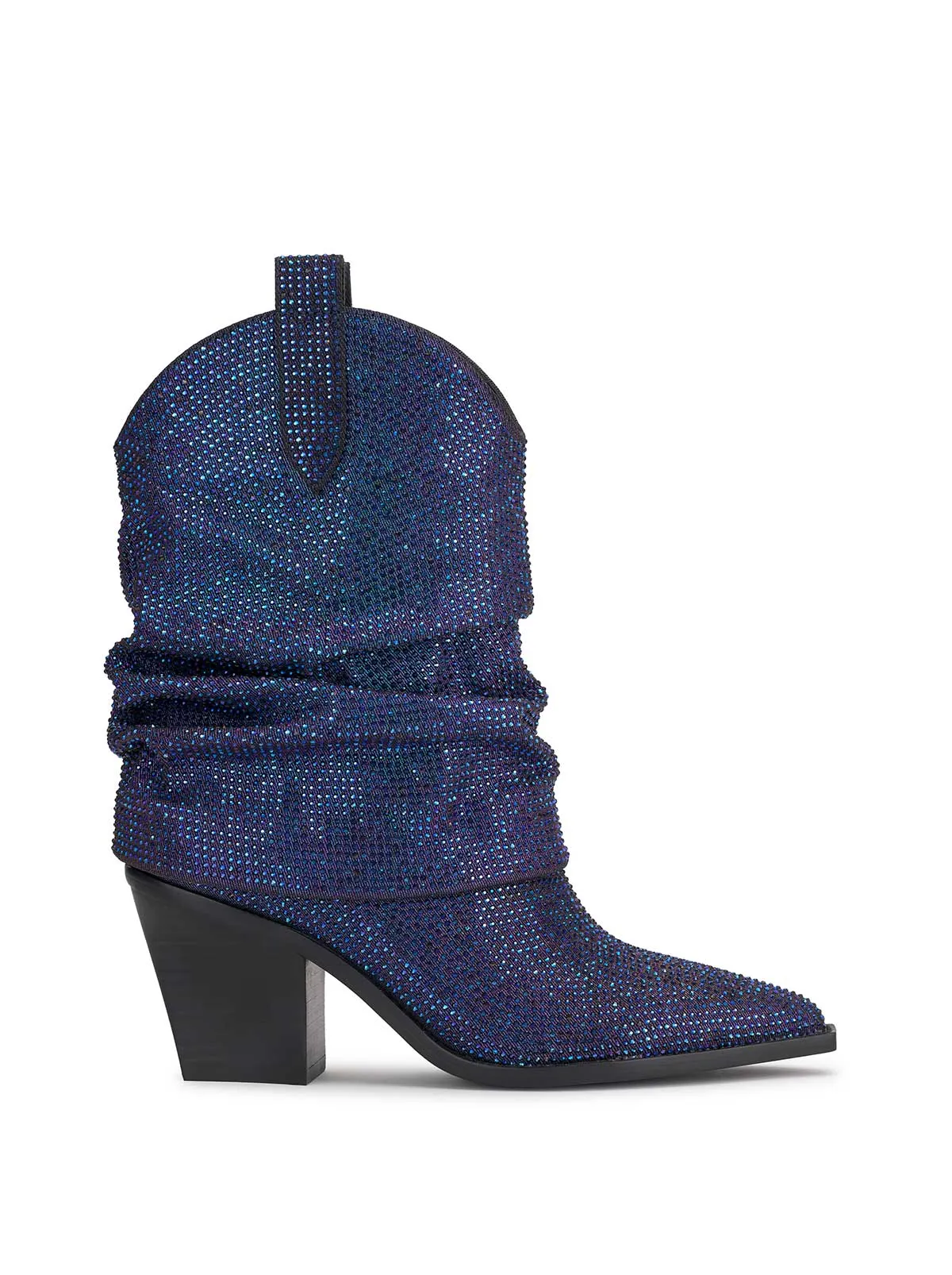 Gemorra Bootie in Midnight Blue sold by Jessica Simpson