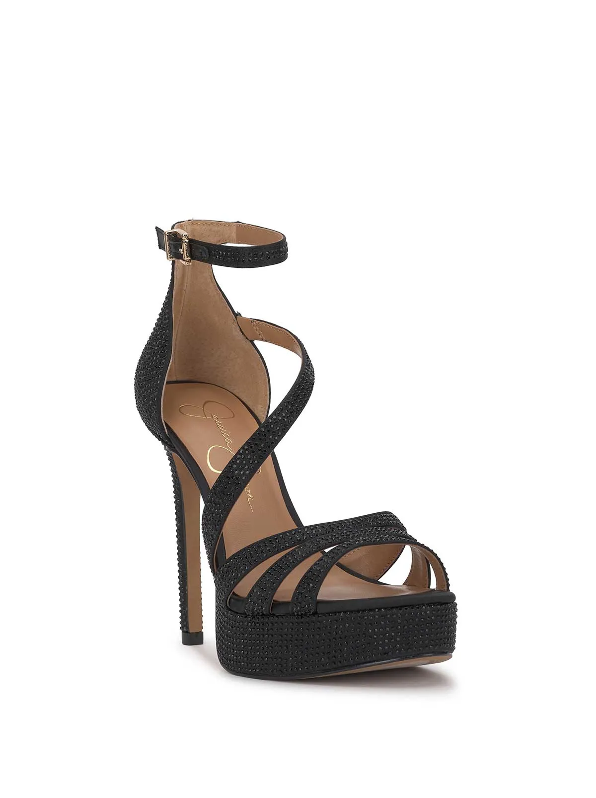 Shyremin Platform Sandal in Black sold by Jessica Simpson product image thumbnail 4