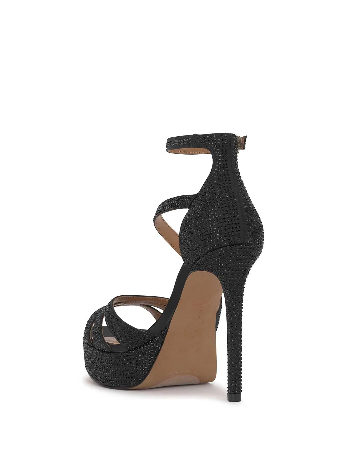 Shyremin Platform Sandal in Black sold by Jessica Simpson product image thumbnail 3