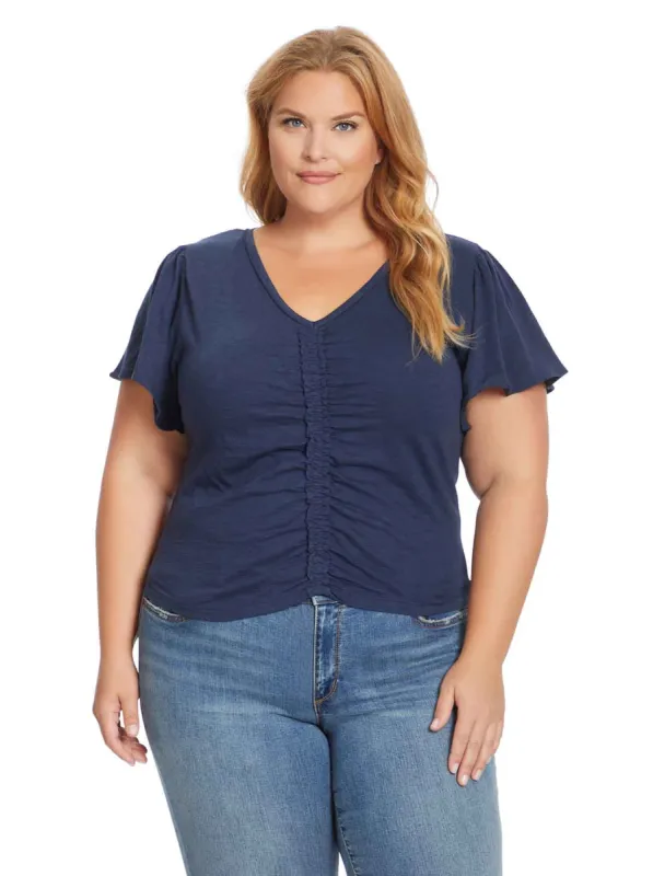 Ophelia Top in Dress Blues sold by Jessica Simpson