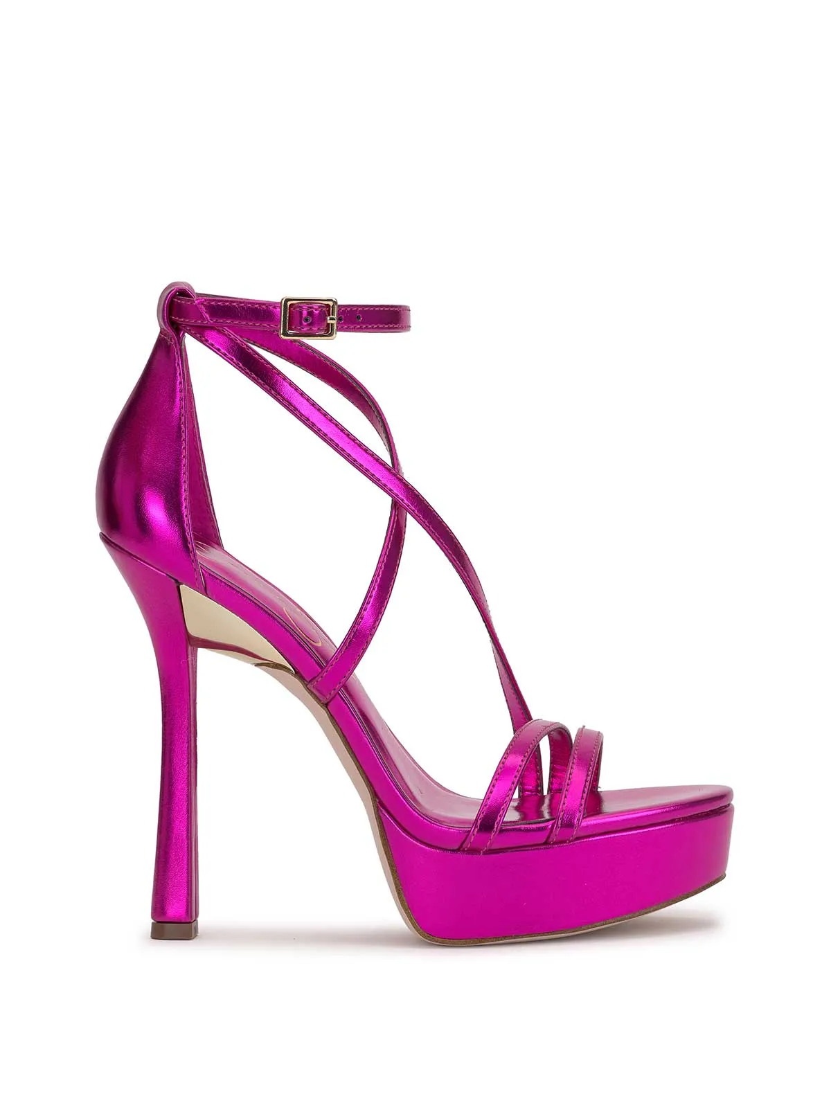 Jewelria Platform Sandal in Pink sold by Jessica Simpson