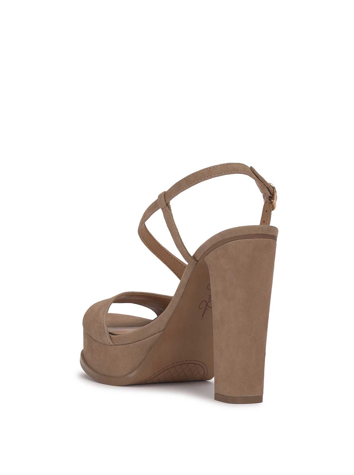 Gafira Platform Sandal in Sandstone sold by Jessica Simpson product image thumbnail 3