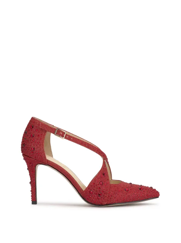 Accile High Heel in Red Muse sold by Jessica Simpson