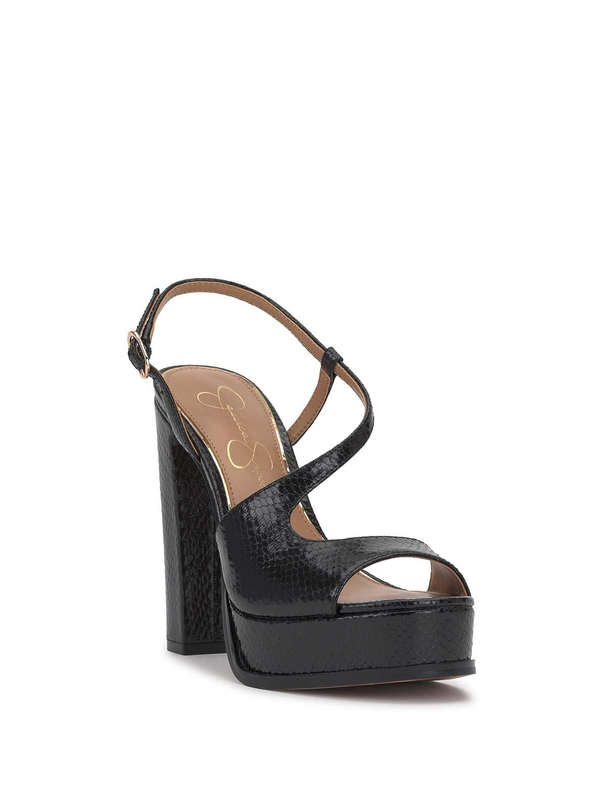 Gafira Platform Sandal in Black sold by Jessica Simpson product image thumbnail 4