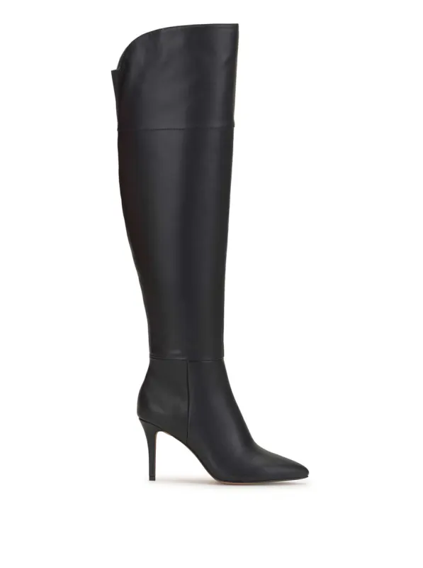 Adysen Boot in Black Leather sold by Jessica Simpson