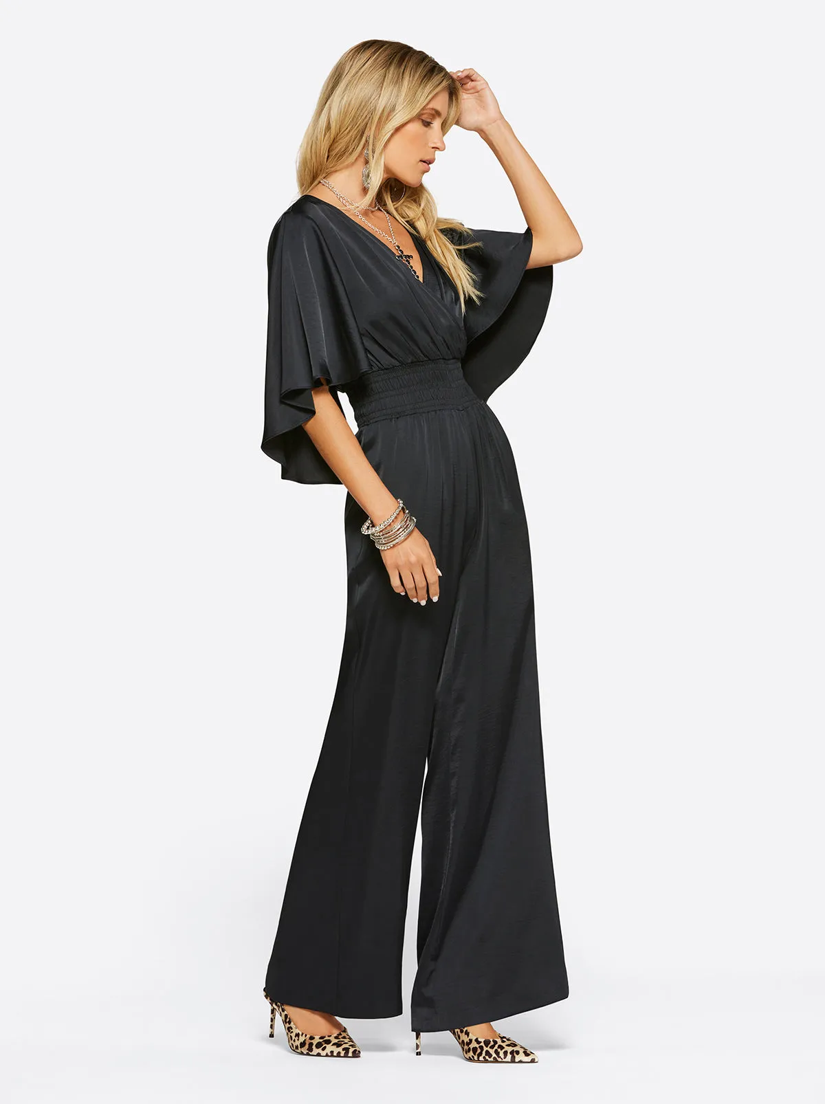 Aria Jumpsuit in Black sold by Jessica Simpson product image thumbnail 2