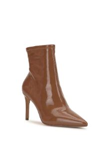 Semaja Pointed Toe Bootie in Caramel sold by Jessica Simpson