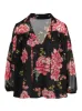 Doris Blouse in Sketchy Roses sold by Jessica Simpson