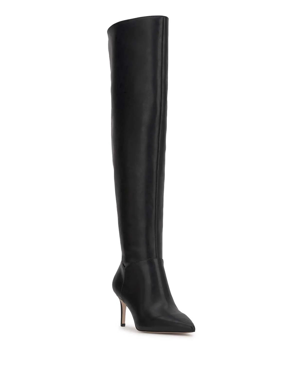 Verity Stiletto Boot in Black Leather sold by Jessica Simpson product image thumbnail 4