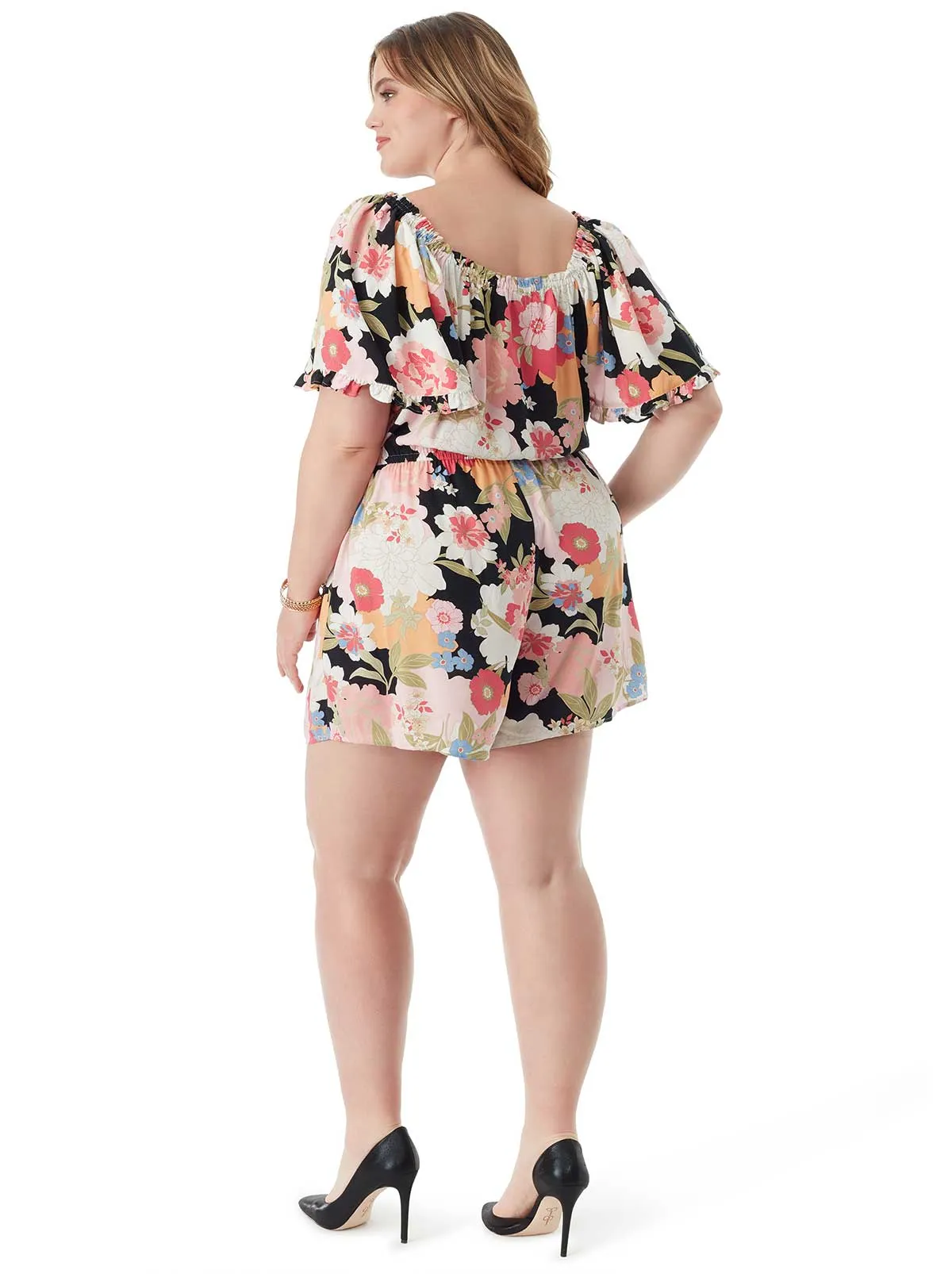 Johanna Romper in Blooms In The Bay sold by Jessica Simpson product image thumbnail 2