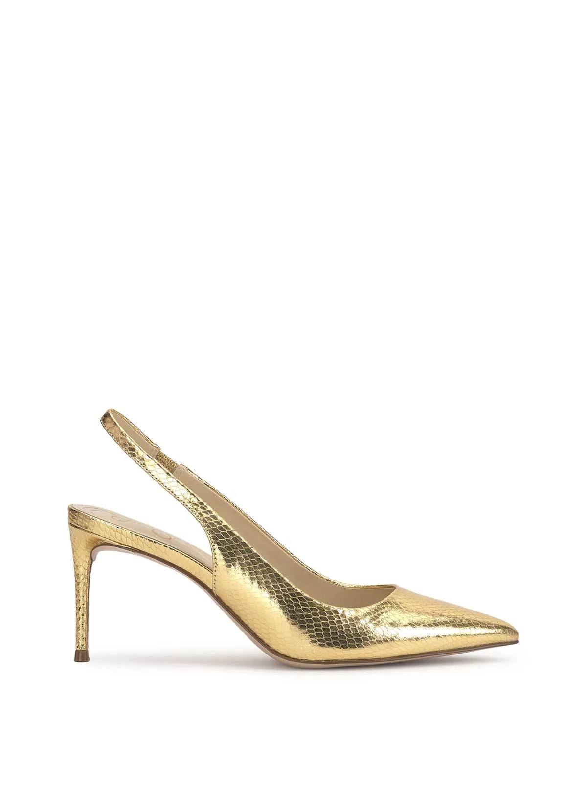 Souli Sling Back Heel in Gold sold by Jessica Simpson