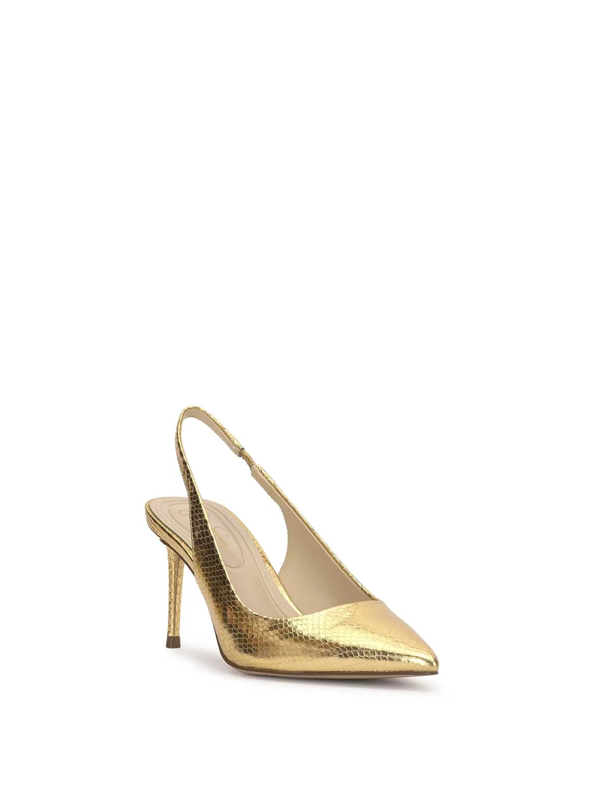 Souli Sling Back Heel in Gold sold by Jessica Simpson product image thumbnail 4
