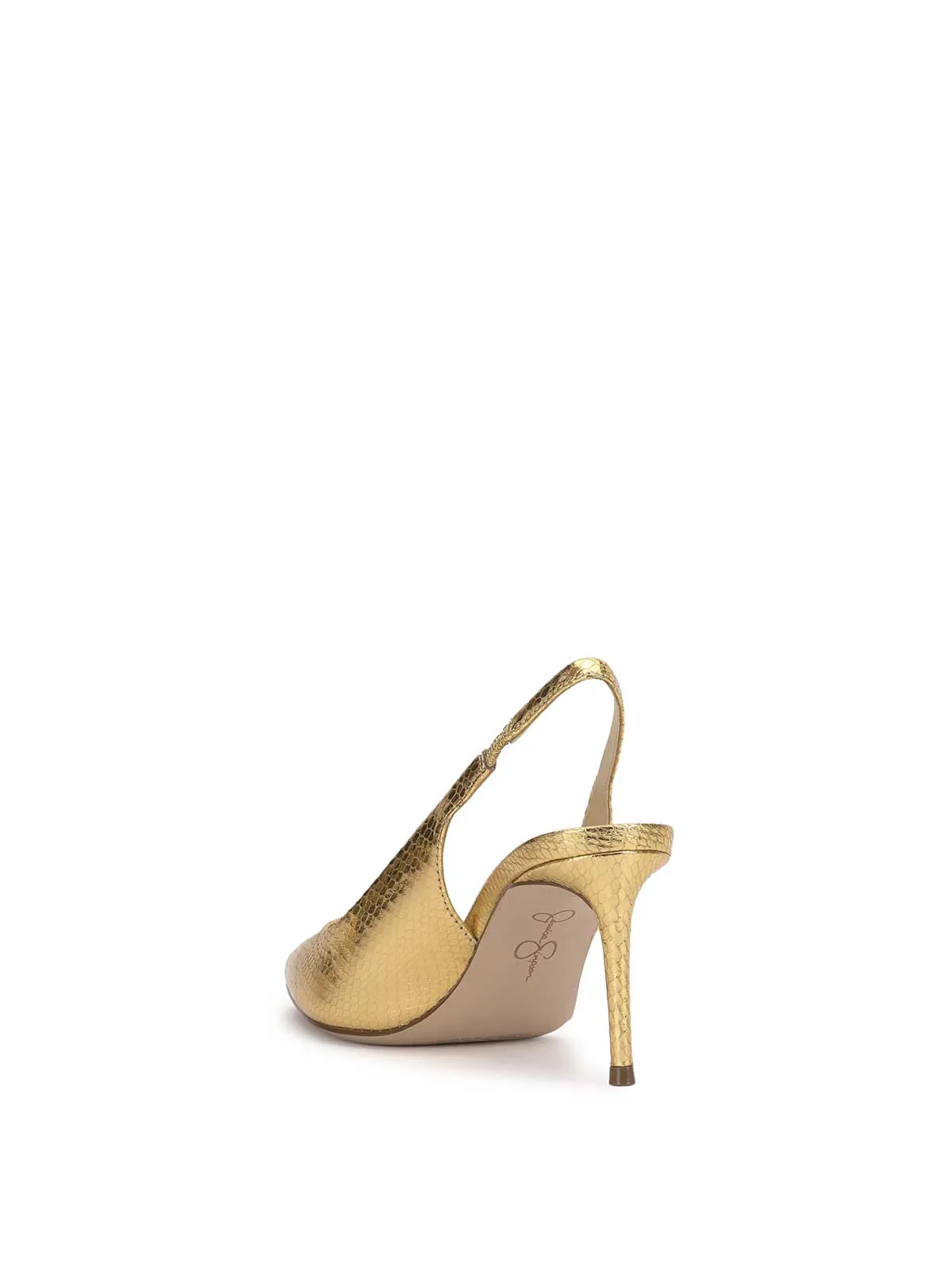 Souli Sling Back Heel in Gold sold by Jessica Simpson product image thumbnail 3