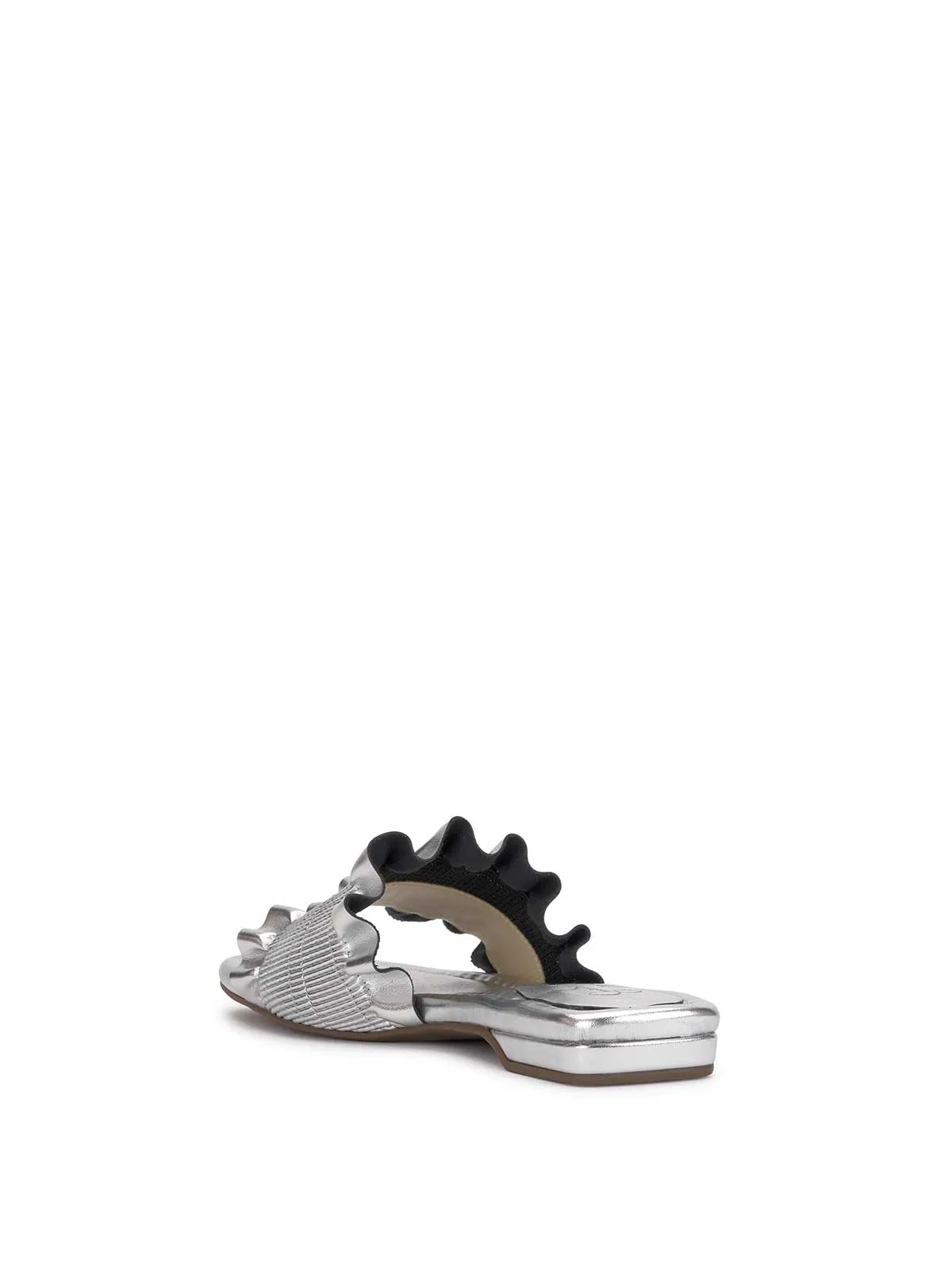 Camessa Smocked Sandal in Silver sold by Jessica Simpson product image thumbnail 3