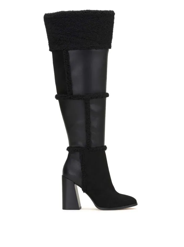 Rustina Over The Knee Boot in Black sold by Jessica Simpson