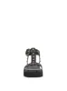 Janer Studded Sandal in Black sold by Jessica Simpson