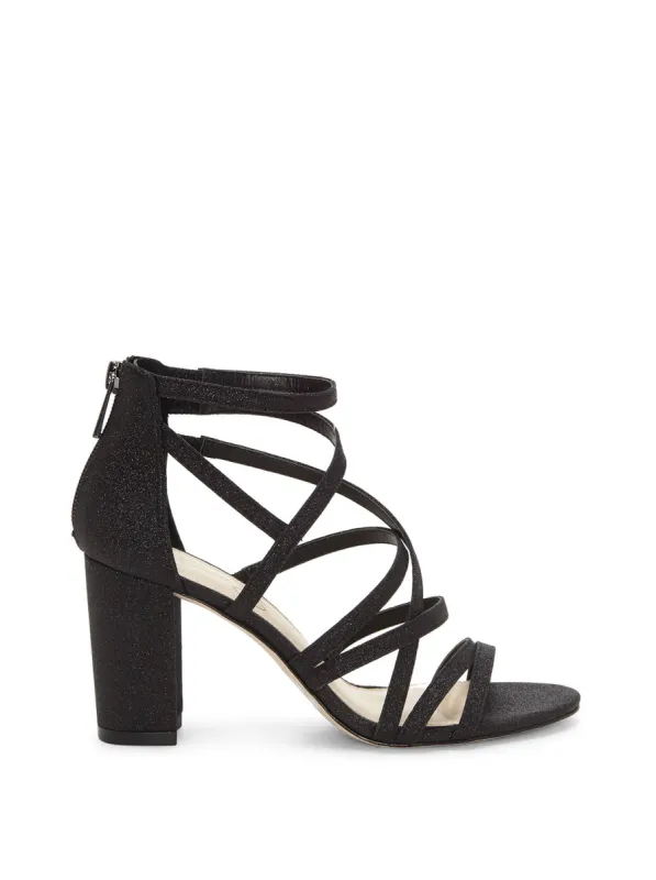 Stassey Sandal in Black sold by Jessica Simpson