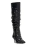 Naevy Slouch Boot in Black Studs sold by Jessica Simpson