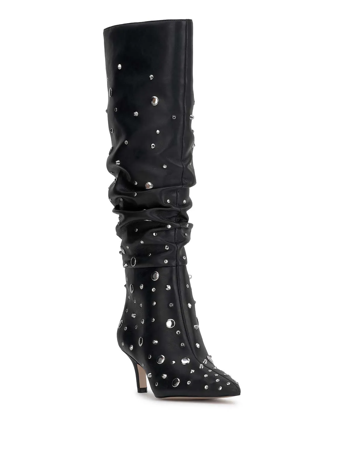 Naevy Slouch Boot in Black Studs sold by Jessica Simpson product image thumbnail 4