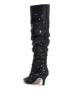 Naevy Slouch Boot in Black Studs sold by Jessica Simpson