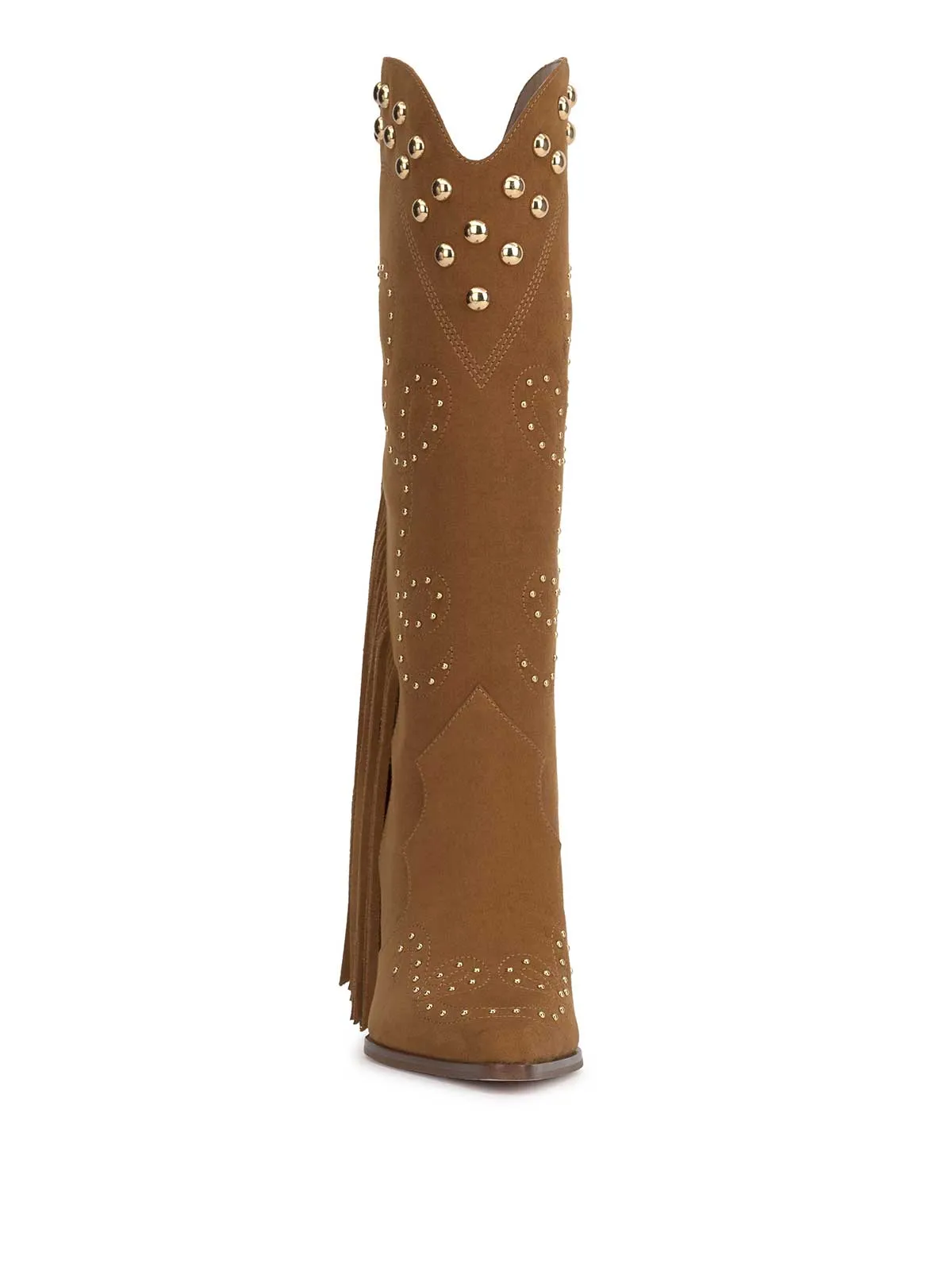 Rosera Studded Fringe Boot in Tuscan Tan sold by Jessica Simpson product image thumbnail 3