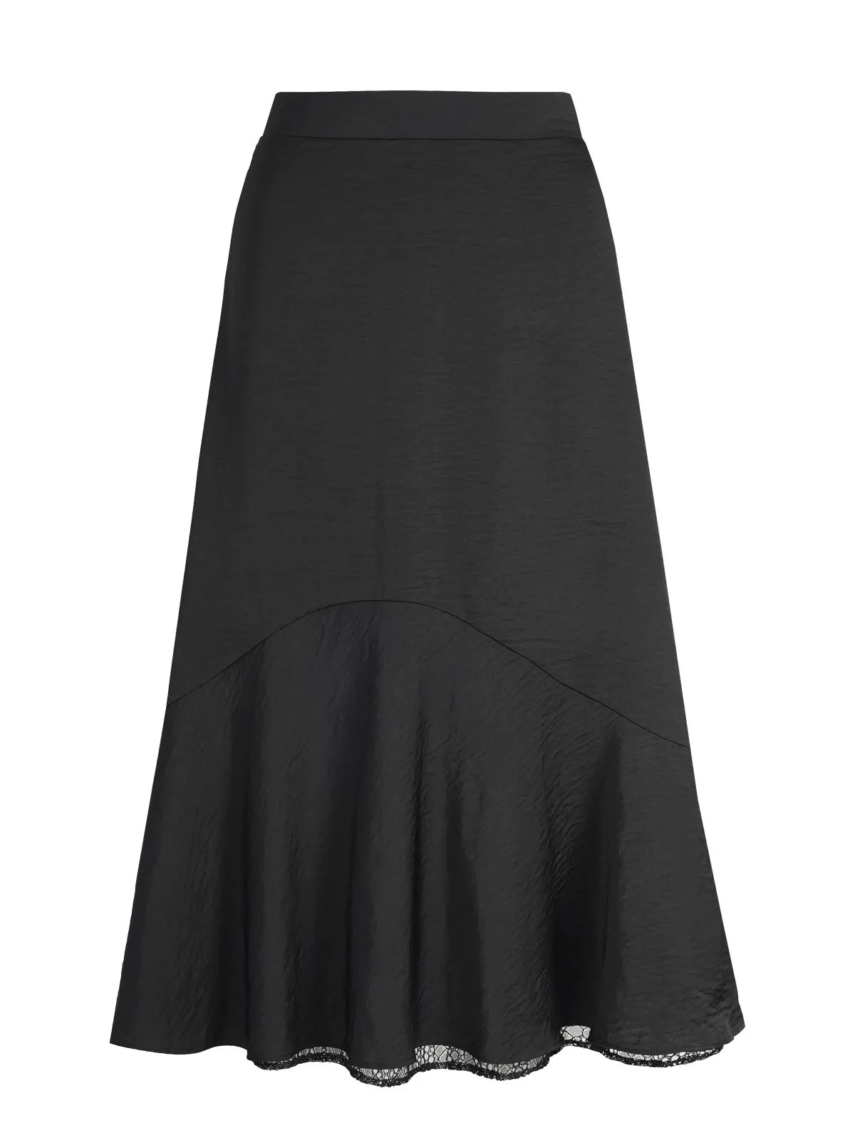 Haven Lace Hem Skirt in Anthracite sold by Jessica Simpson product image thumbnail 2