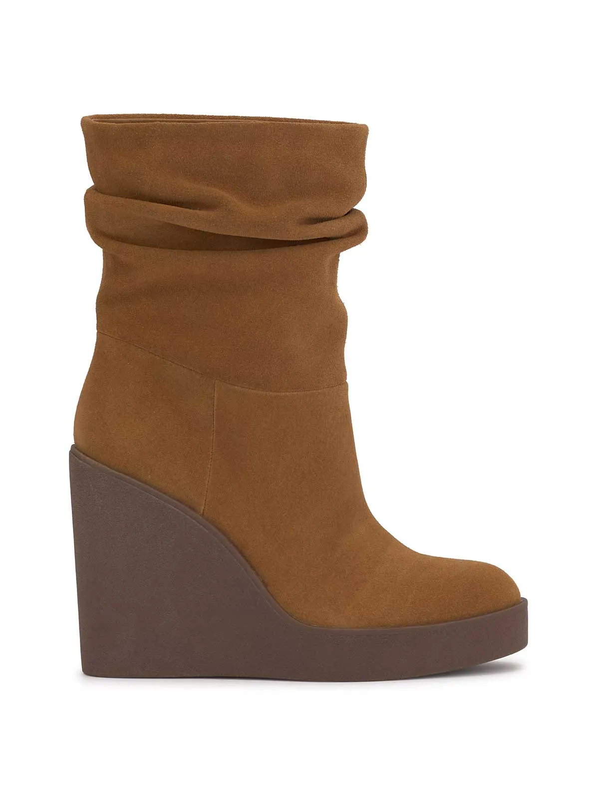 Mynette Slouch Wedge Bootie in Tuscan Tan sold by Jessica Simpson