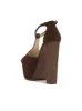 Dany T-strap Platform Sandal in Walnut sold by Jessica Simpson