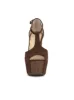 Dany T-strap Platform Sandal in Walnut sold by Jessica Simpson