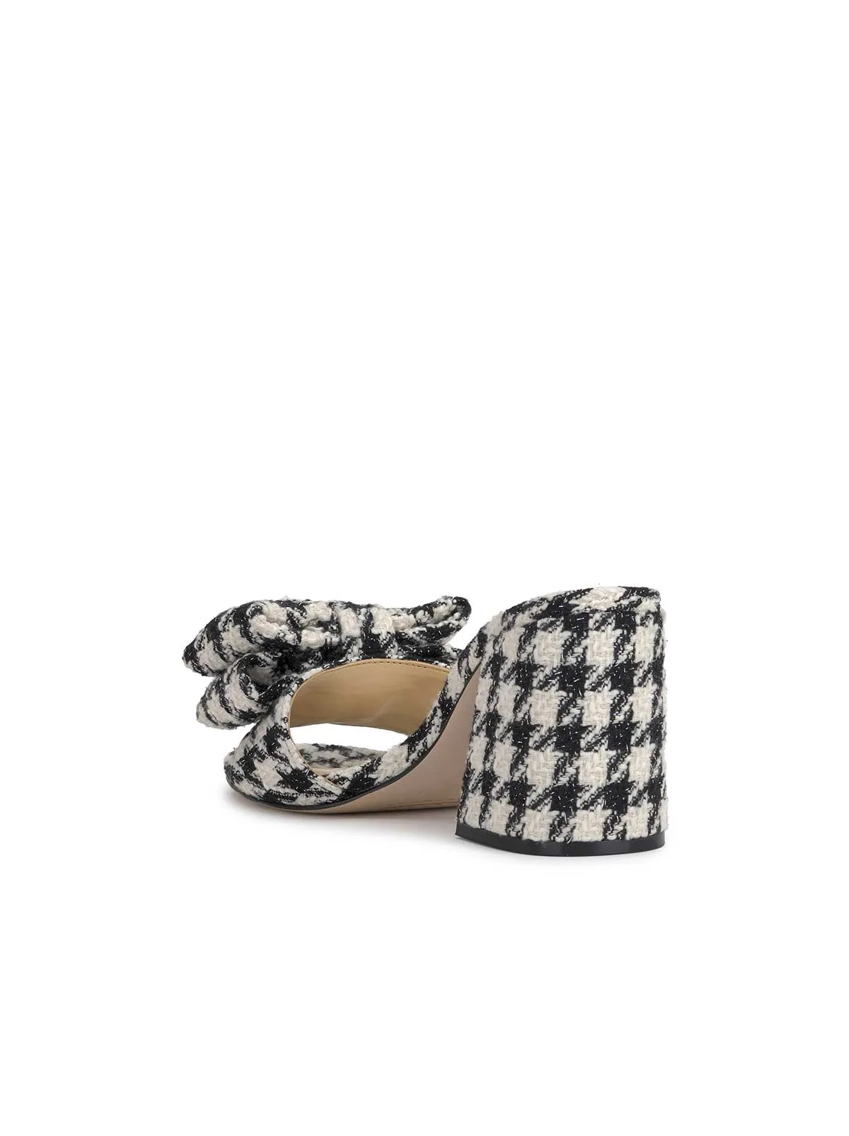 Romilda Block Heel Sandal in Black/White sold by Jessica Simpson product image thumbnail 3