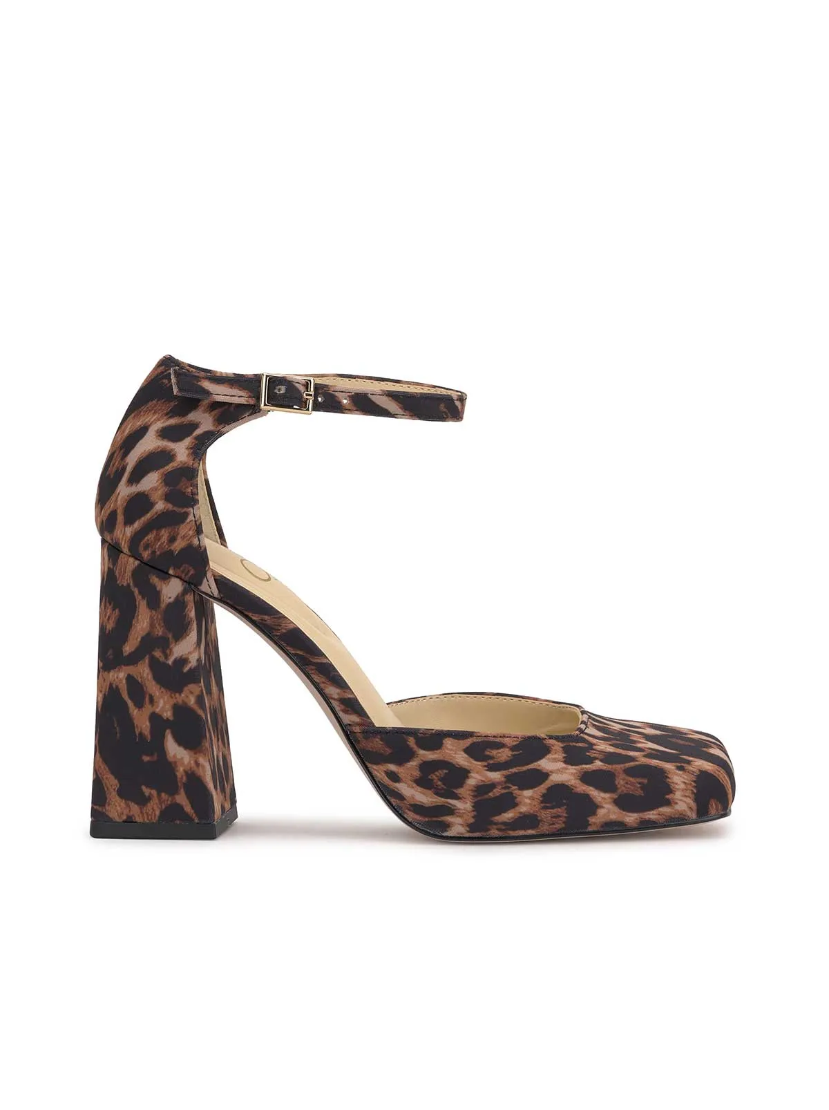 Lollah Block Heel Pump in Leopard sold by Jessica Simpson product image thumbnail 2