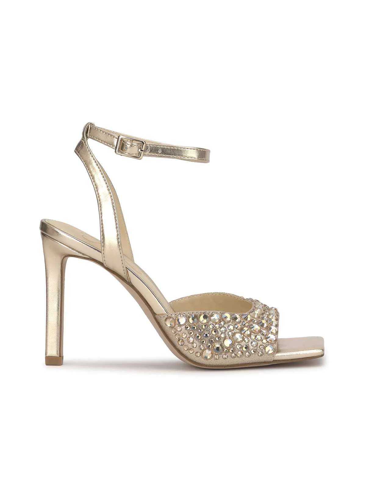 Lendall High Heel in Champagne sold by Jessica Simpson