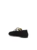 Allista Buckle Ballet Flat in Black Suede sold by Jessica Simpson