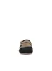 Allista Buckle Ballet Flat in Black Suede sold by Jessica Simpson
