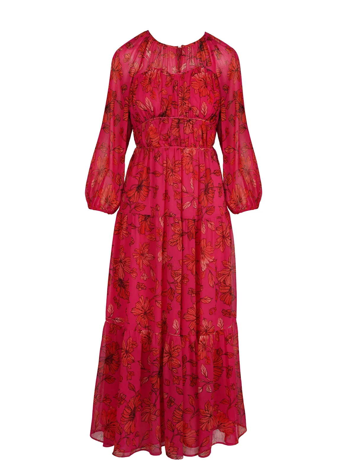 Sasha Maxi Dress in Outlined Blossoms sold by Jessica Simpson product image thumbnail 2