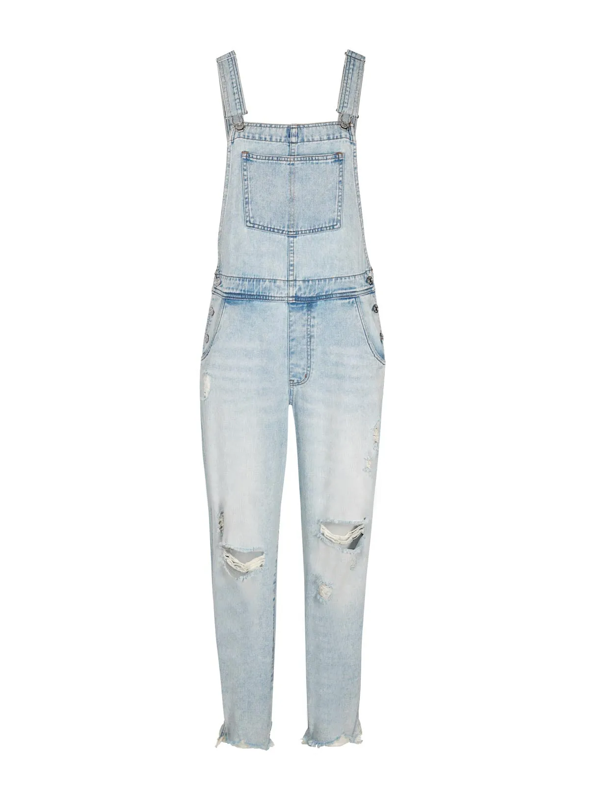 Baggy Overalls in Folklore sold by Jessica Simpson product image thumbnail 2