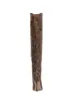 Nicolosi Over The Knee Boot in Sand Snake sold by Jessica Simpson