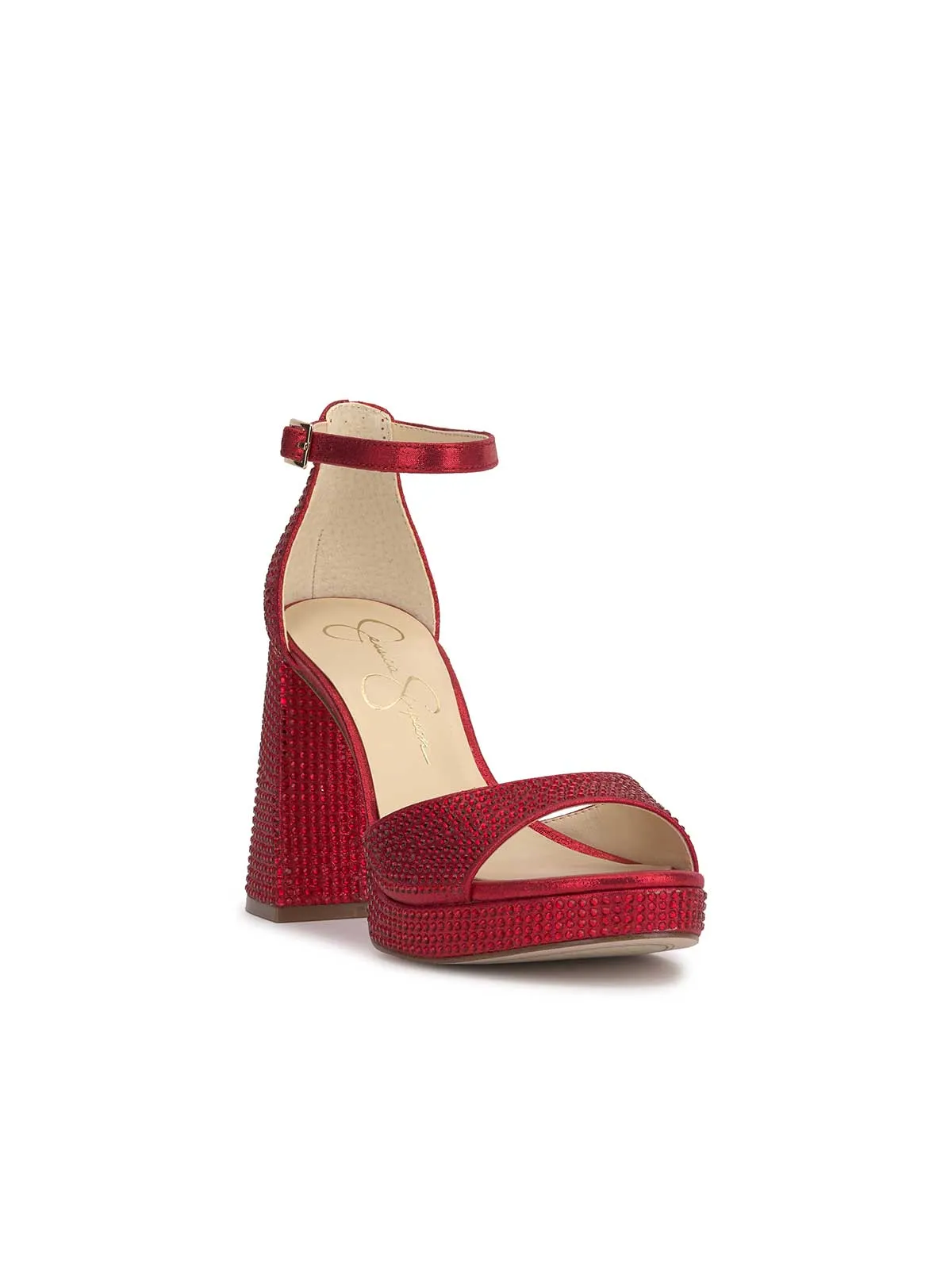 Kaliah Platform Sandal in Red Muse sold by Jessica Simpson product image thumbnail 4
