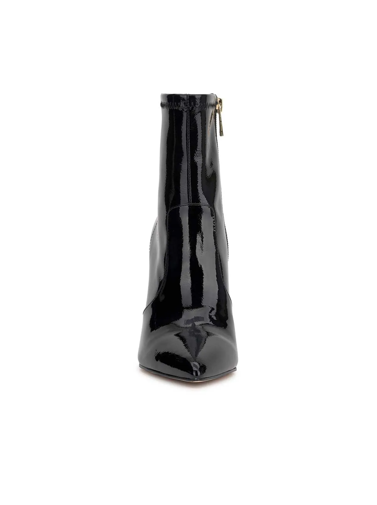 Narelle Pointed Toe Bootie in Black Patent sold by Jessica Simpson product image thumbnail 2