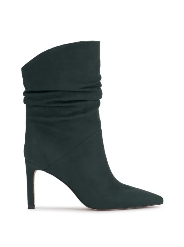 Elisti Scrunch Bootie in Evergreen sold by Jessica Simpson