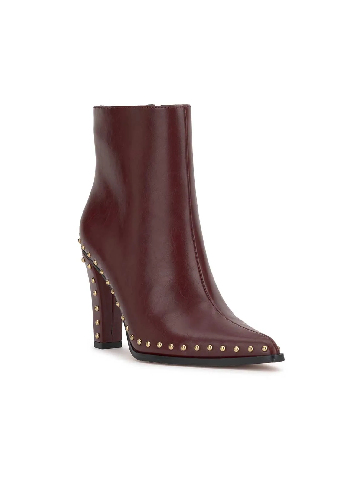 Rixie Studded Heeled Bootie in Dark Cherry sold by Jessica Simpson product image thumbnail 5