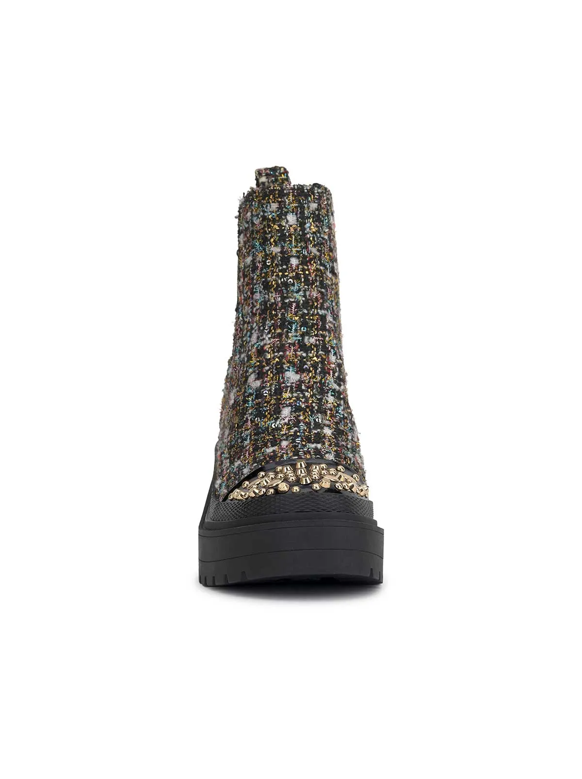 Jymmie Chelsea Boot in Tweed Sparkle sold by Jessica Simpson product image thumbnail 3