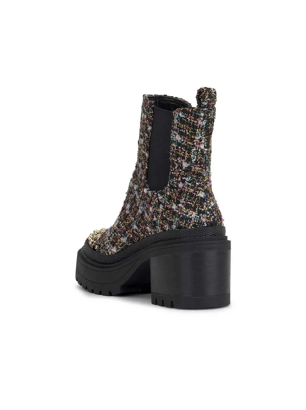 Jymmie Chelsea Boot in Tweed Sparkle sold by Jessica Simpson product image thumbnail 4