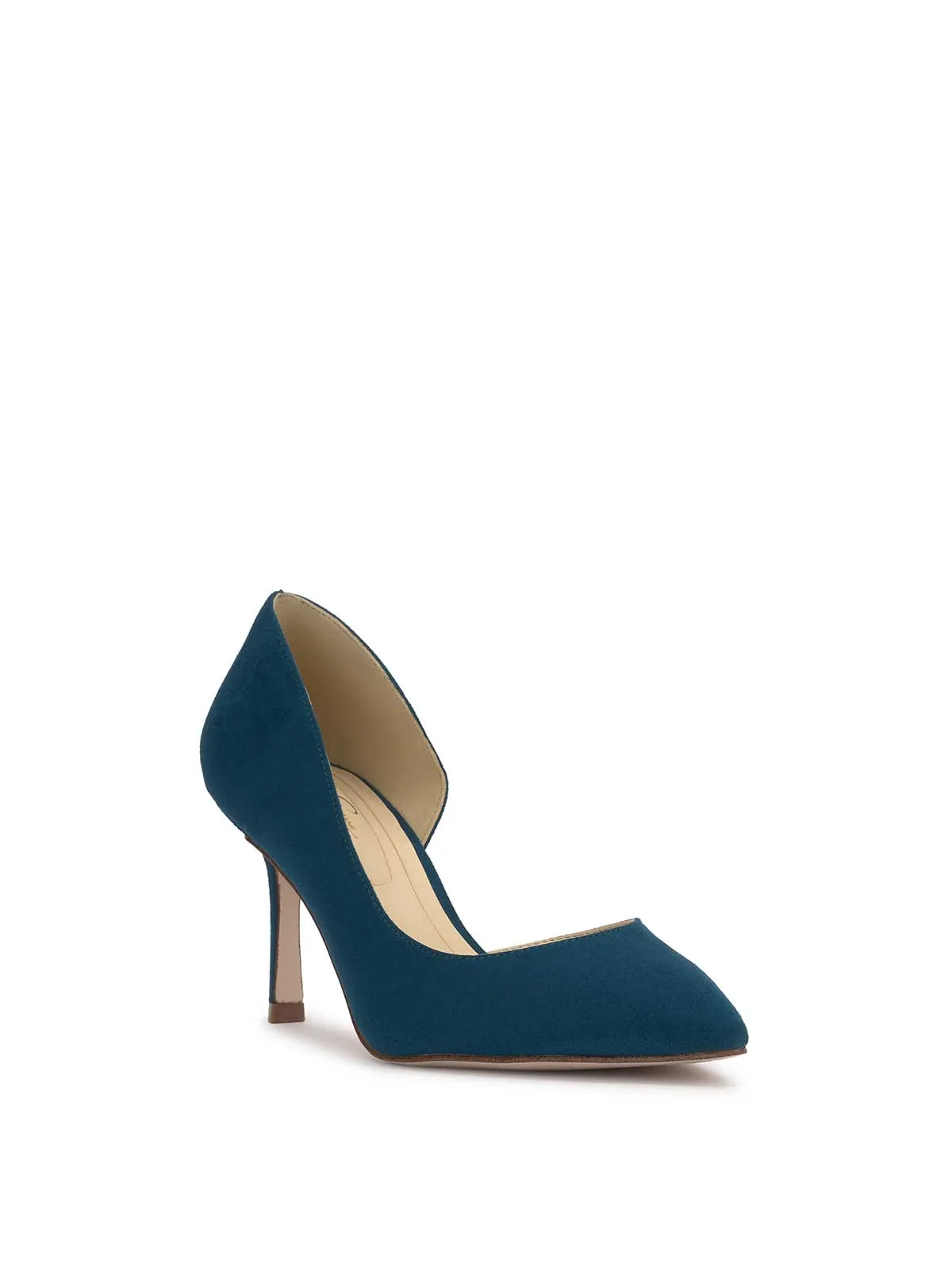 Darnis D'Orsay Pump in Teal sold by Jessica Simpson product image thumbnail 4