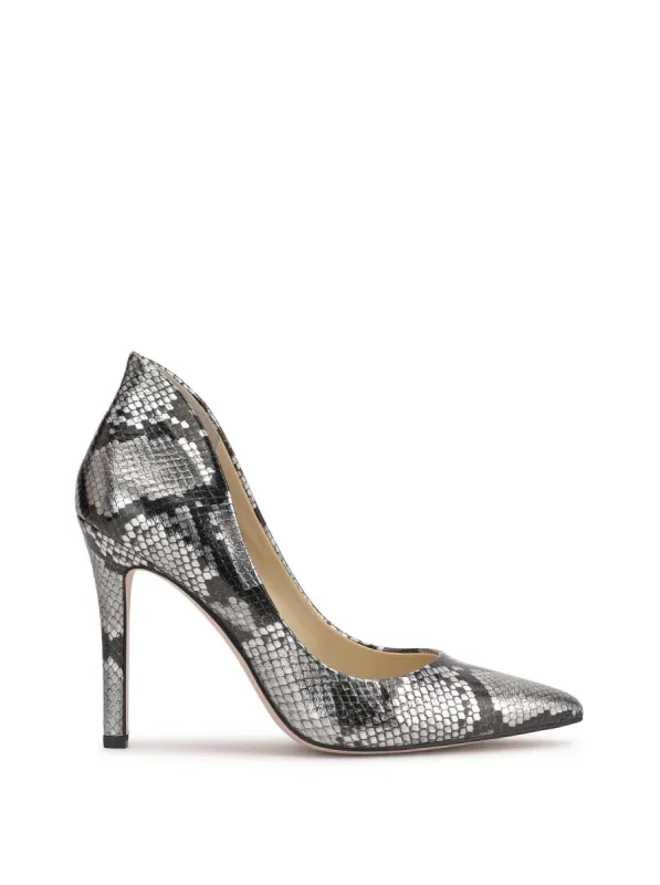 Cambredge Pump in Chrome Snake sold by Jessica Simpson