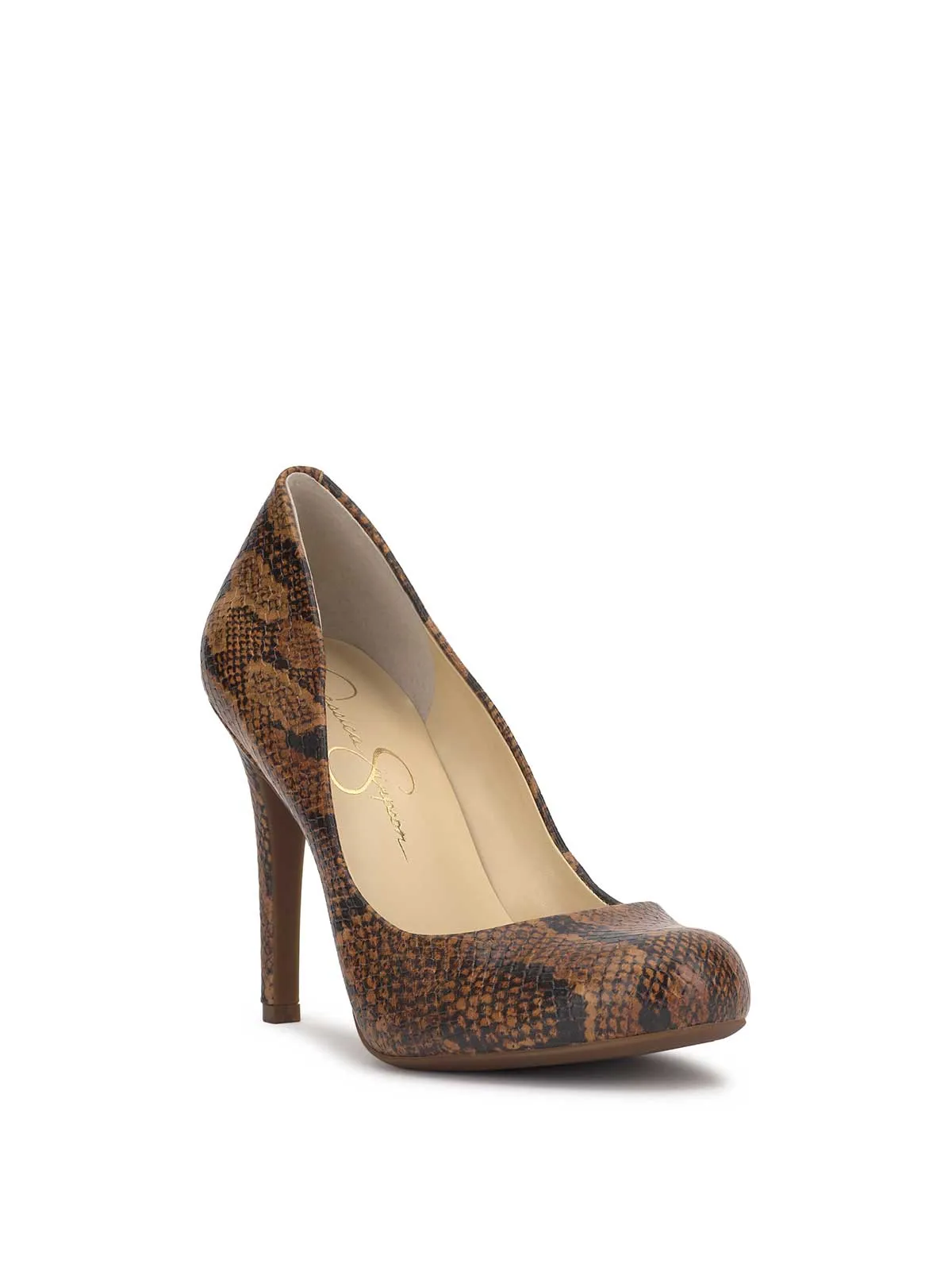 Calie Pump in Dark Tan sold by Jessica Simpson product image thumbnail 4