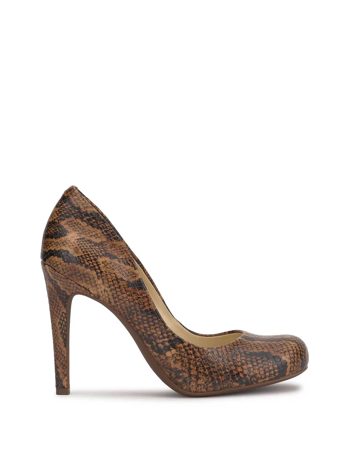 Calie Pump in Dark Tan sold by Jessica Simpson