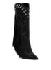 Rosera Studded Fringe Boot in Black sold by Jessica Simpson