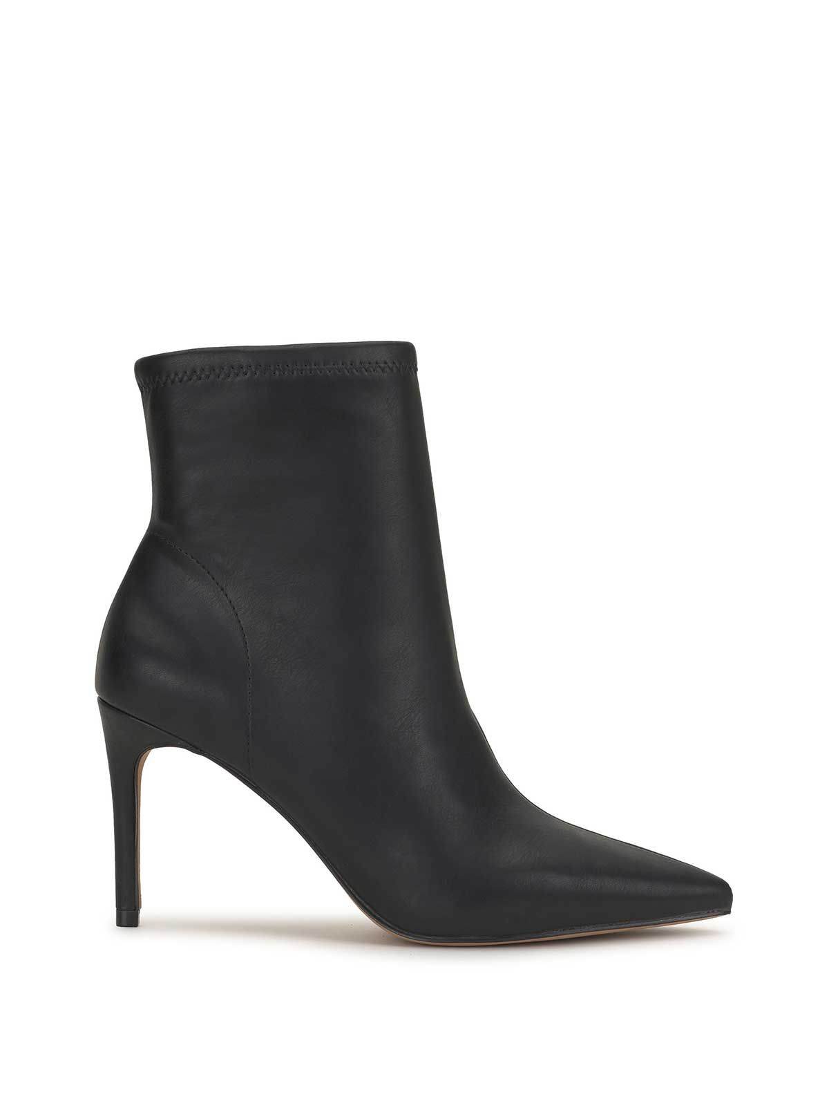 Semaja Pointed Toe Bootie in Black sold by Jessica Simpson